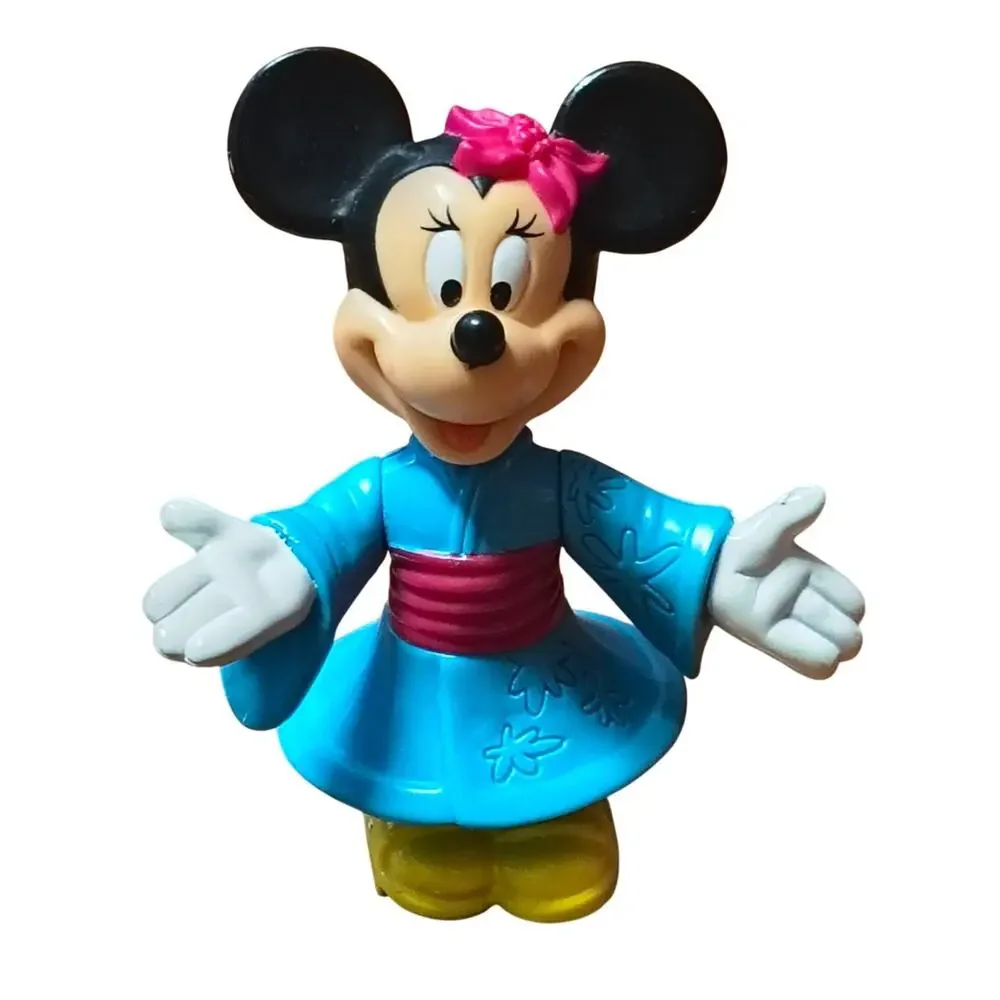 Disney Minnie Mouse & Mickey Set Epcot Center Toy Vintage Action Figure